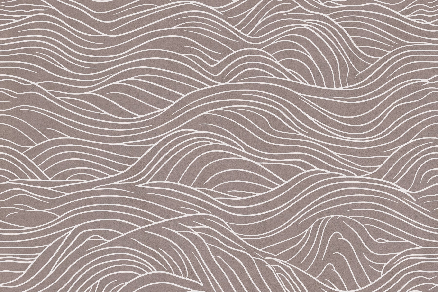 Linear Waves Wall Mural