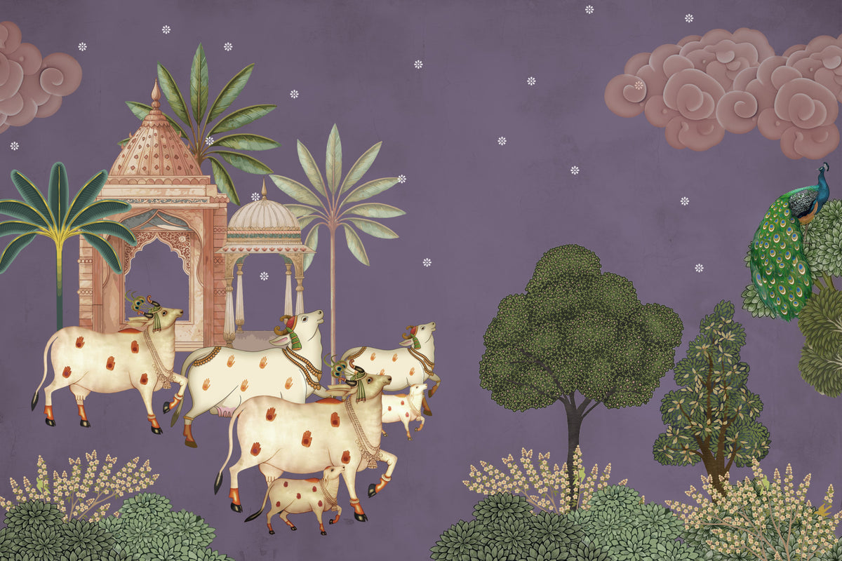 Amrit Dhara Wall Mural in your room — zoomed
