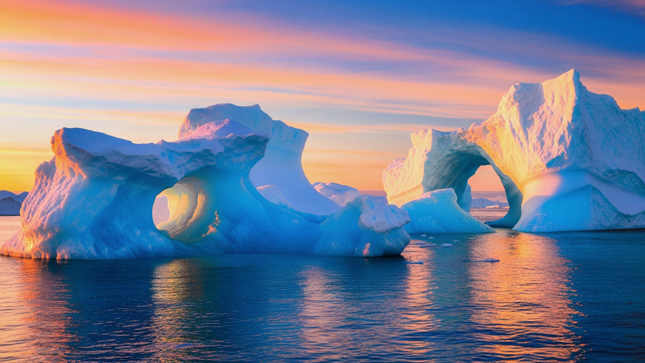 Arctic Dawn Wall Mural