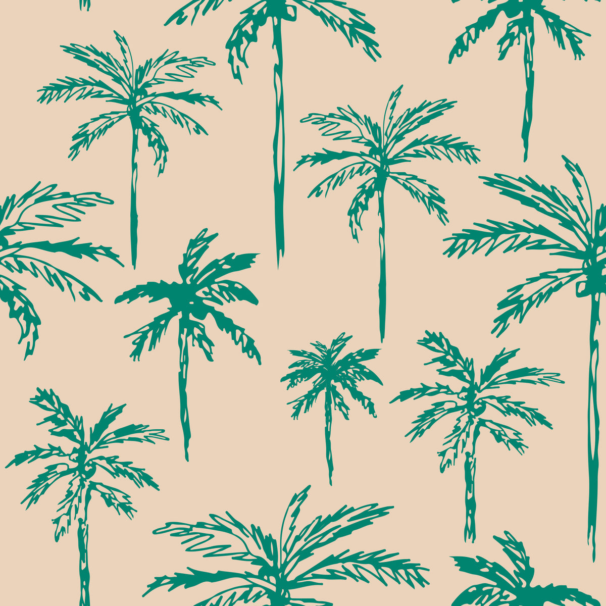 Palm Trees Wallpaper⁠ in your room — zoomed