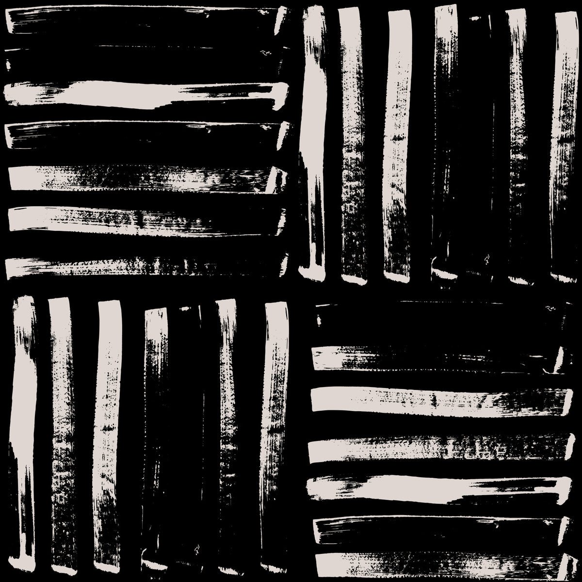 Painted Stripes Wallpaper⁠ in your room — zoomed