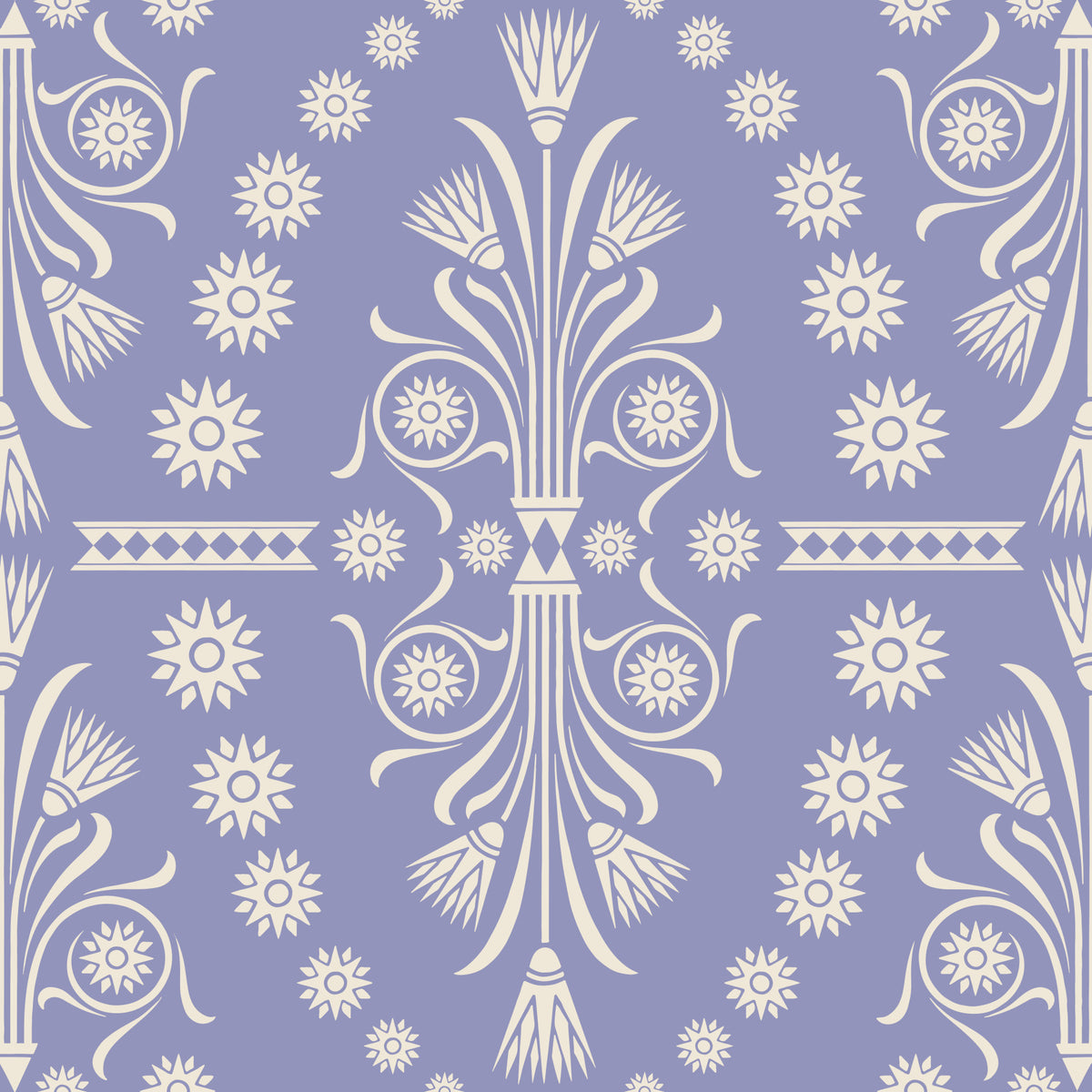 Purple Decorative Ornament Wallpaper⁠ in your room