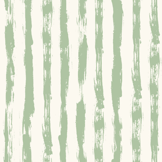 Sage Green Stripes Wallpaper⁠