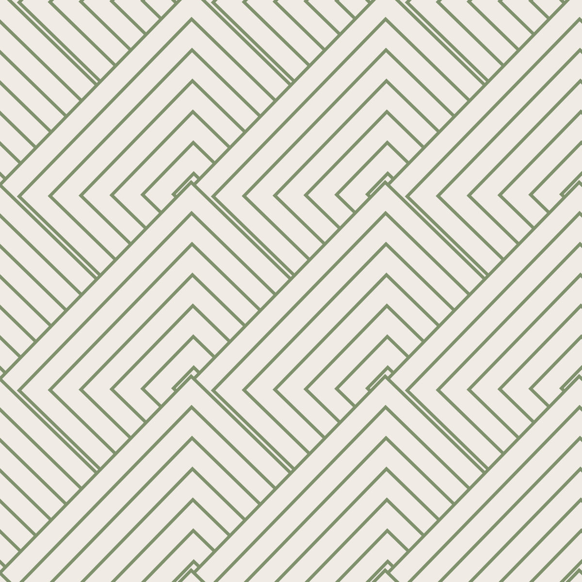 Olive Geometric Wallpaper⁠ in your room