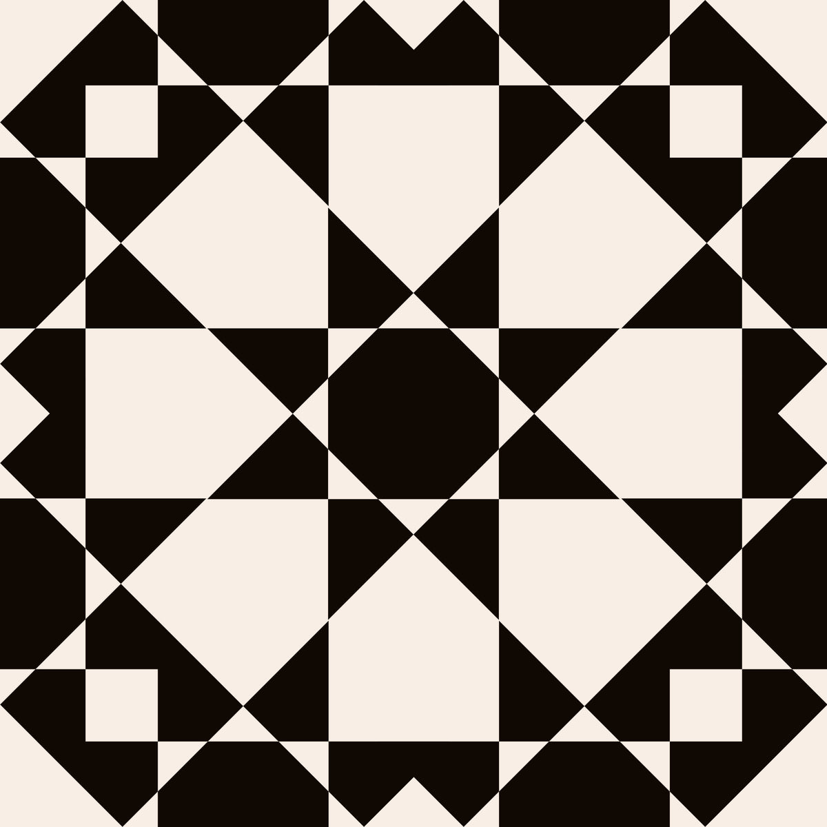 Geometric Star Wallpaper⁠ in your room — zoomed