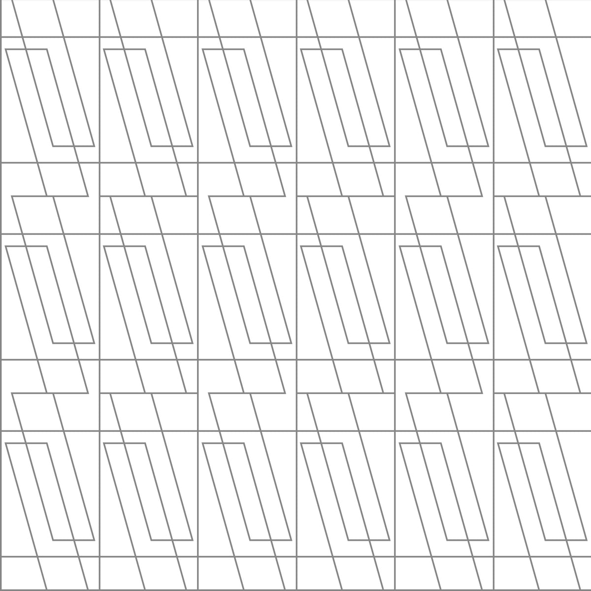 Geometric Outline Rhythm Wallpaper⁠ in your room