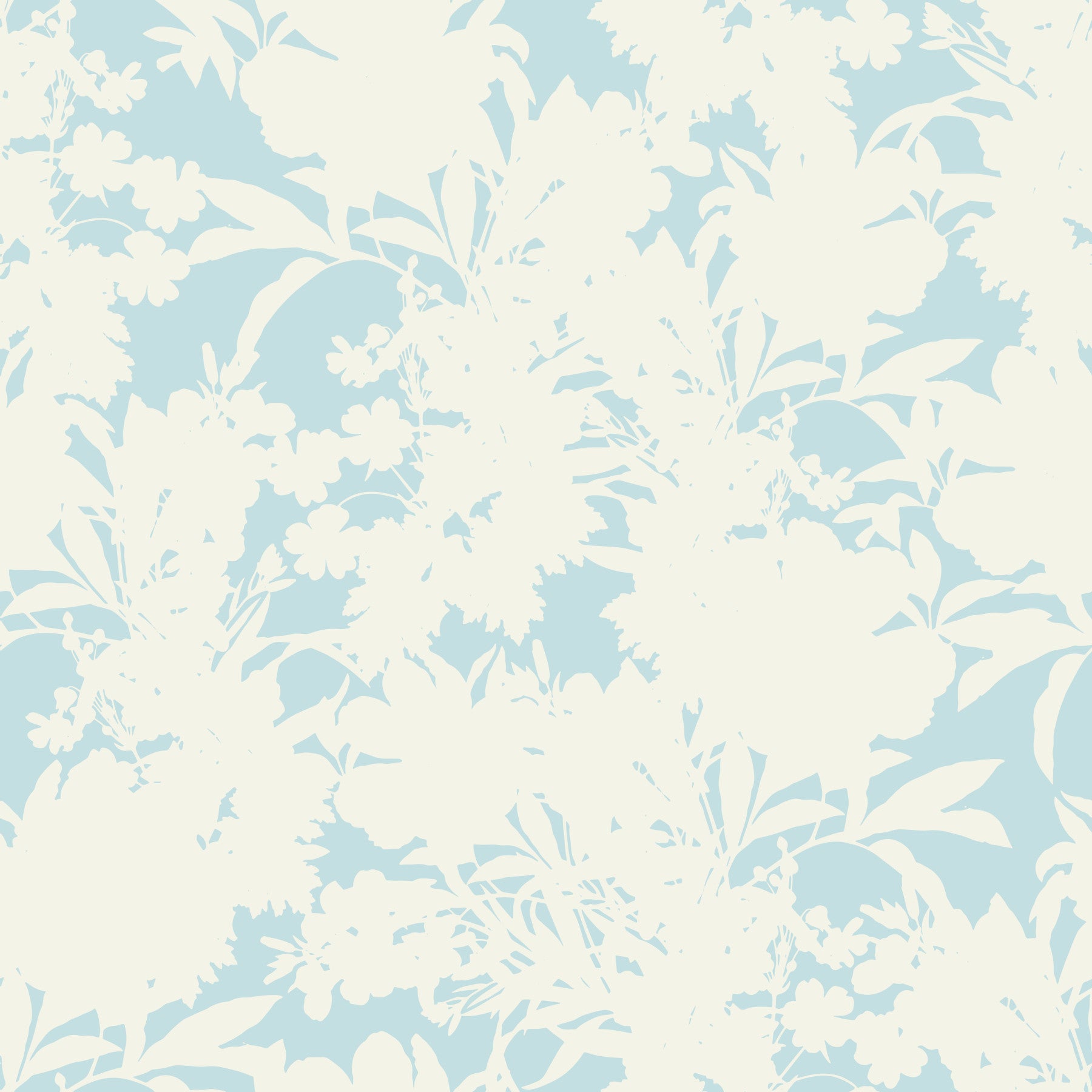 Bright Floral Shapes Wallpaper⁠