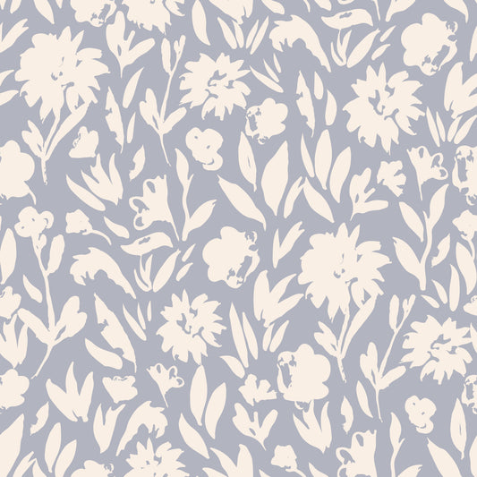 Bright Painted Flowers Wallpaper⁠