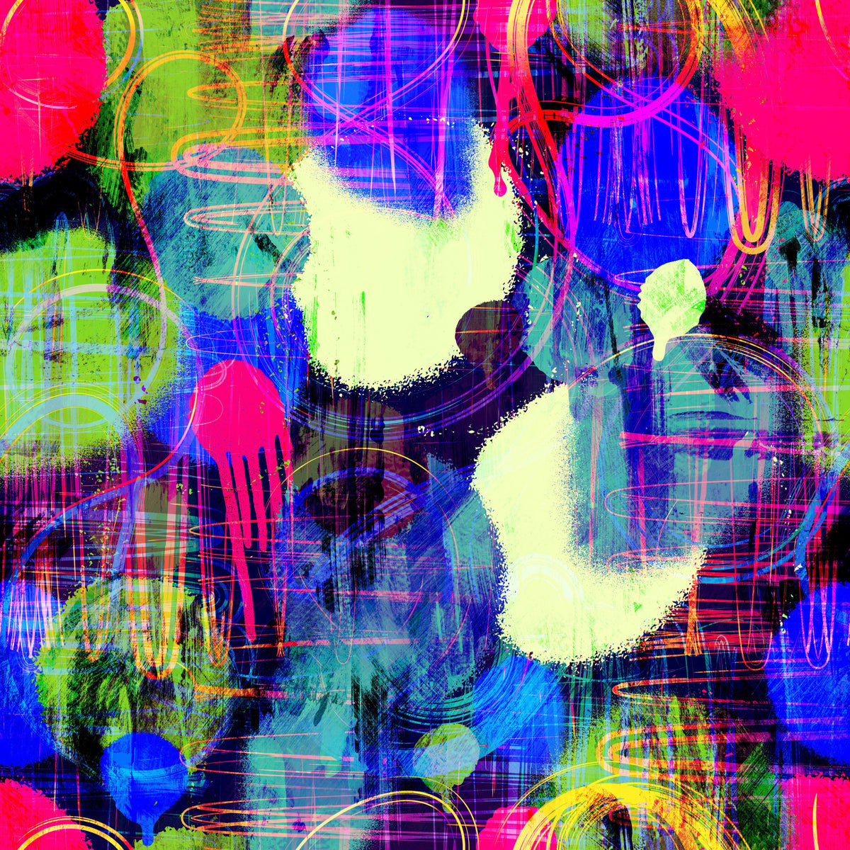 Colorful Street Wall Wallpaper⁠ in your room
