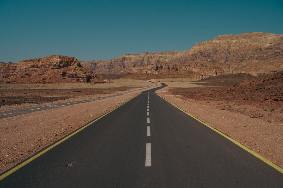 Desert Road #2 Wall Mural in your room