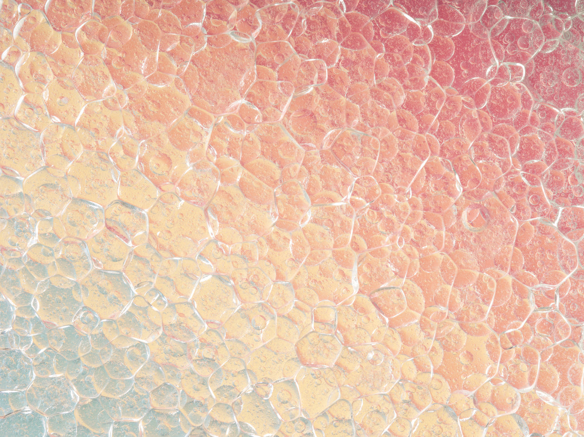 Ethereal Cells Wall Mural in your room — zoomed