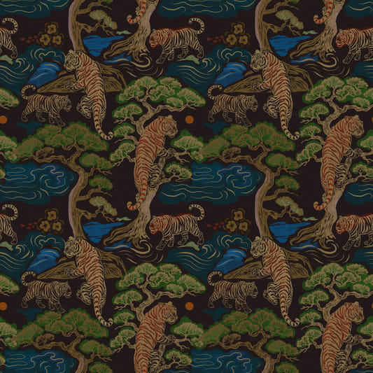 Whispers of the Tiger Grove Wallpaper⁠