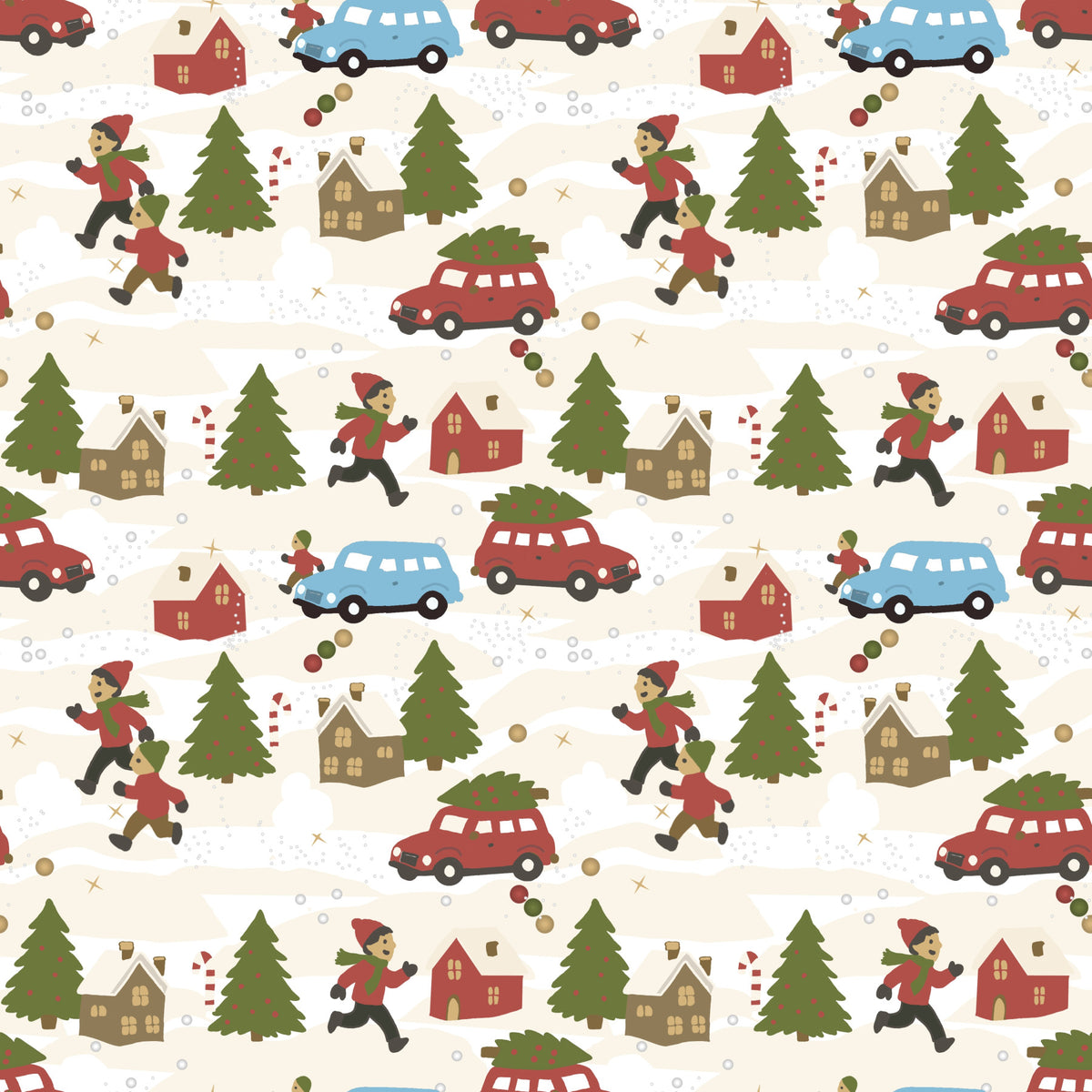 Holiday Cheer Run Wallpaper⁠ in your room