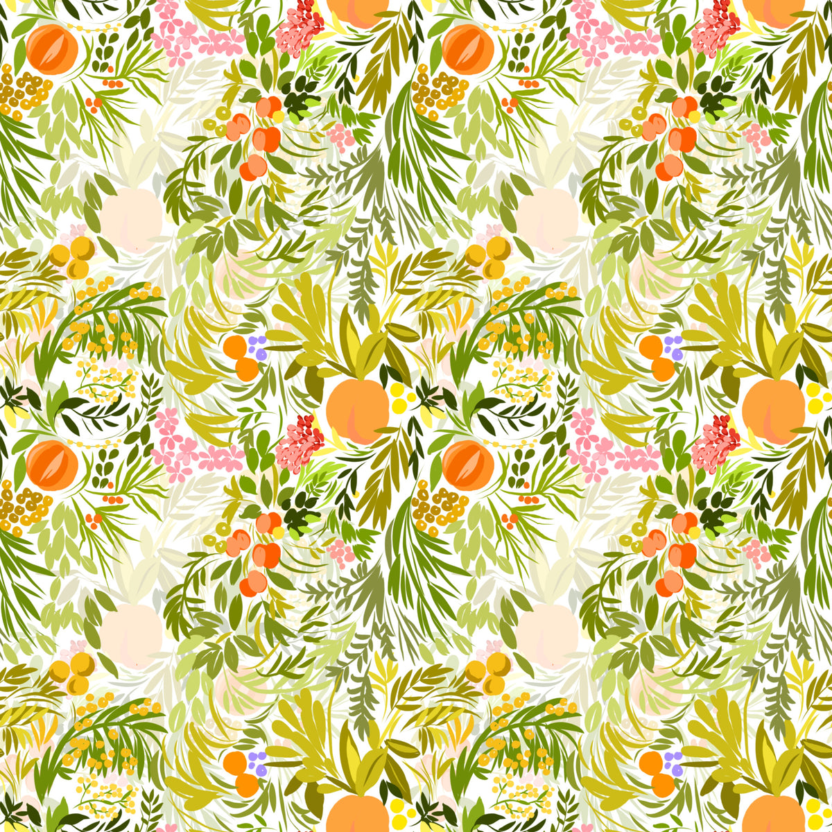 Citrus Bloom Wallpaper⁠