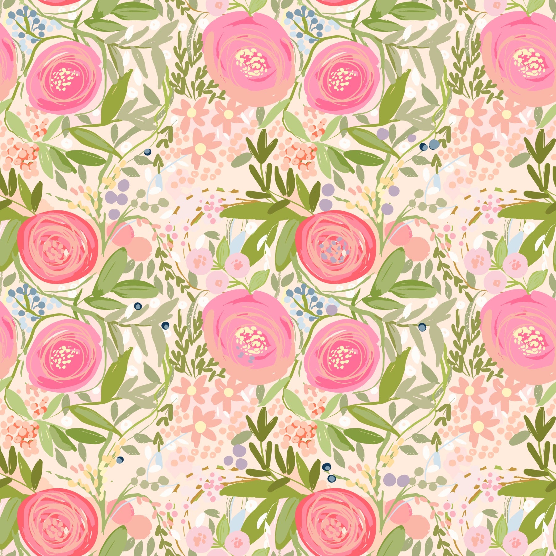 Rosy Reverie Wallpaper⁠