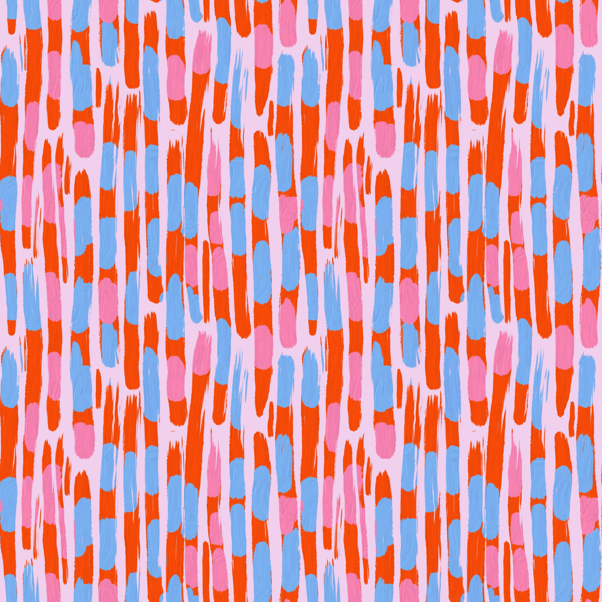 Painterly Pulse Wallpaper⁠ in your room — zoomed