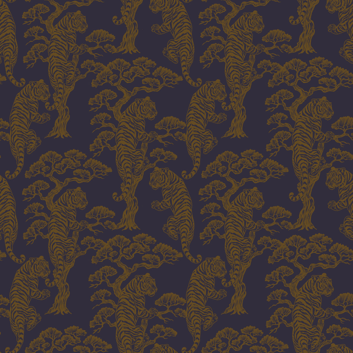 Tiger Dynasty Wallpaper⁠ in your room — zoomed