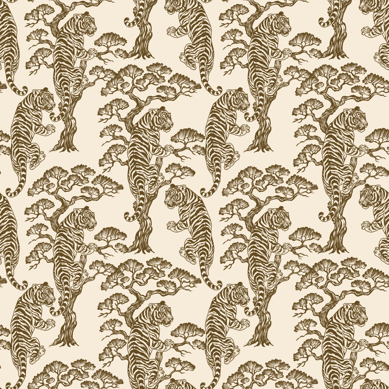 Exotic Tigers  Wallpaper⁠
