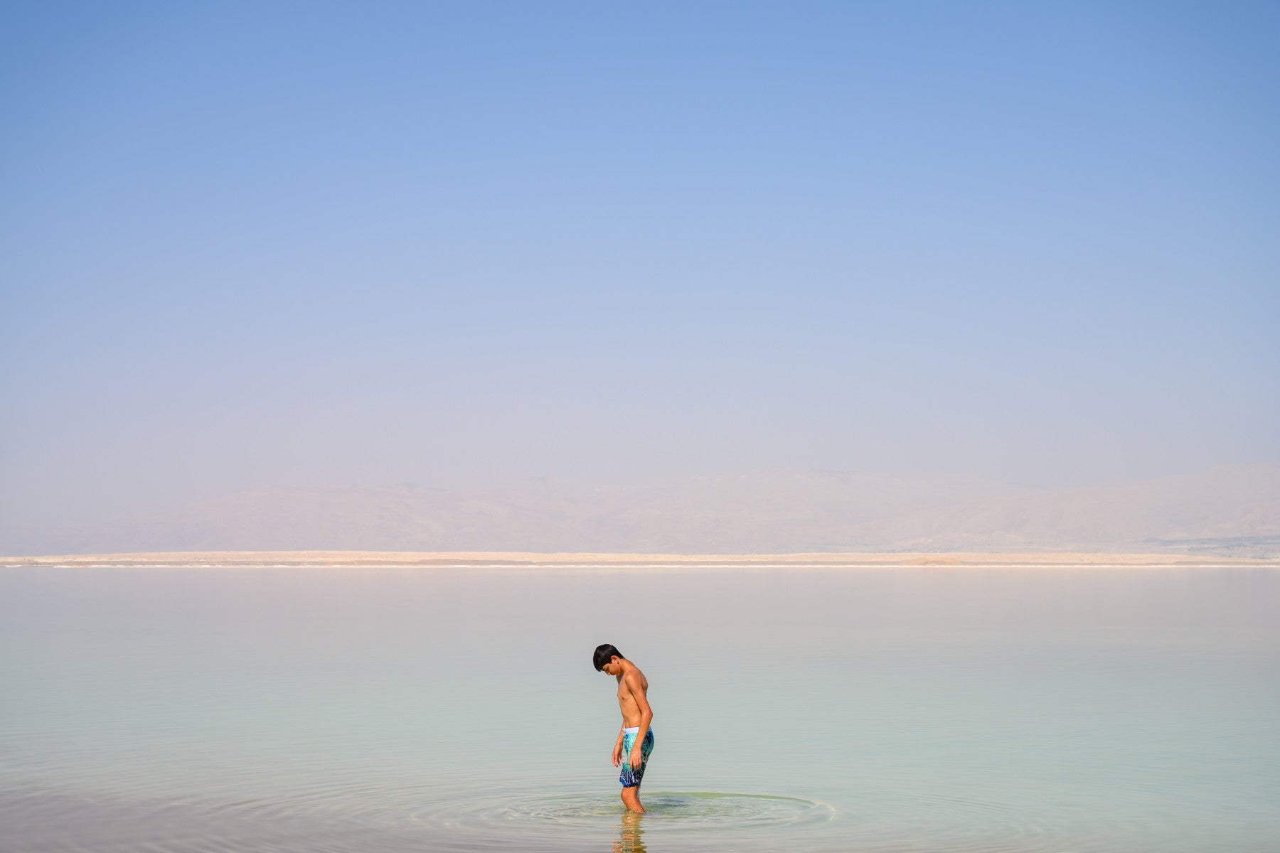 The Dead Sea #4 Wall Mural in your room — zoomed