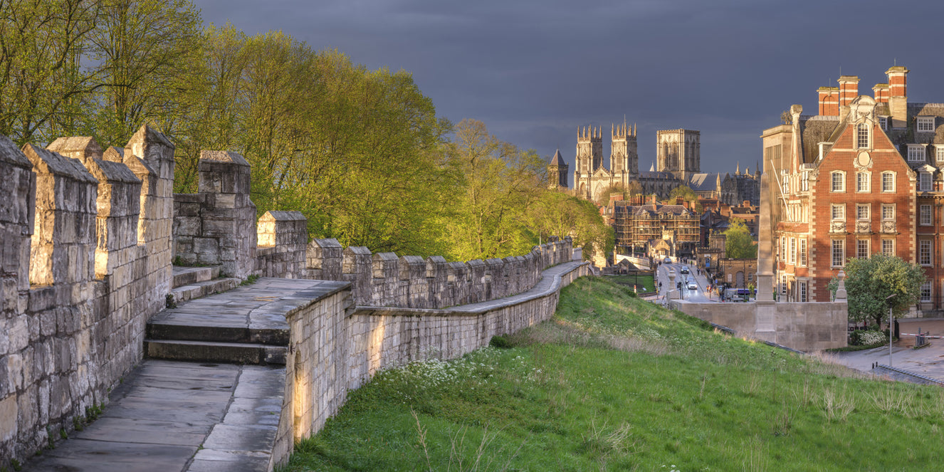 York Stone Walls Timeless Grandeur Wall Mural