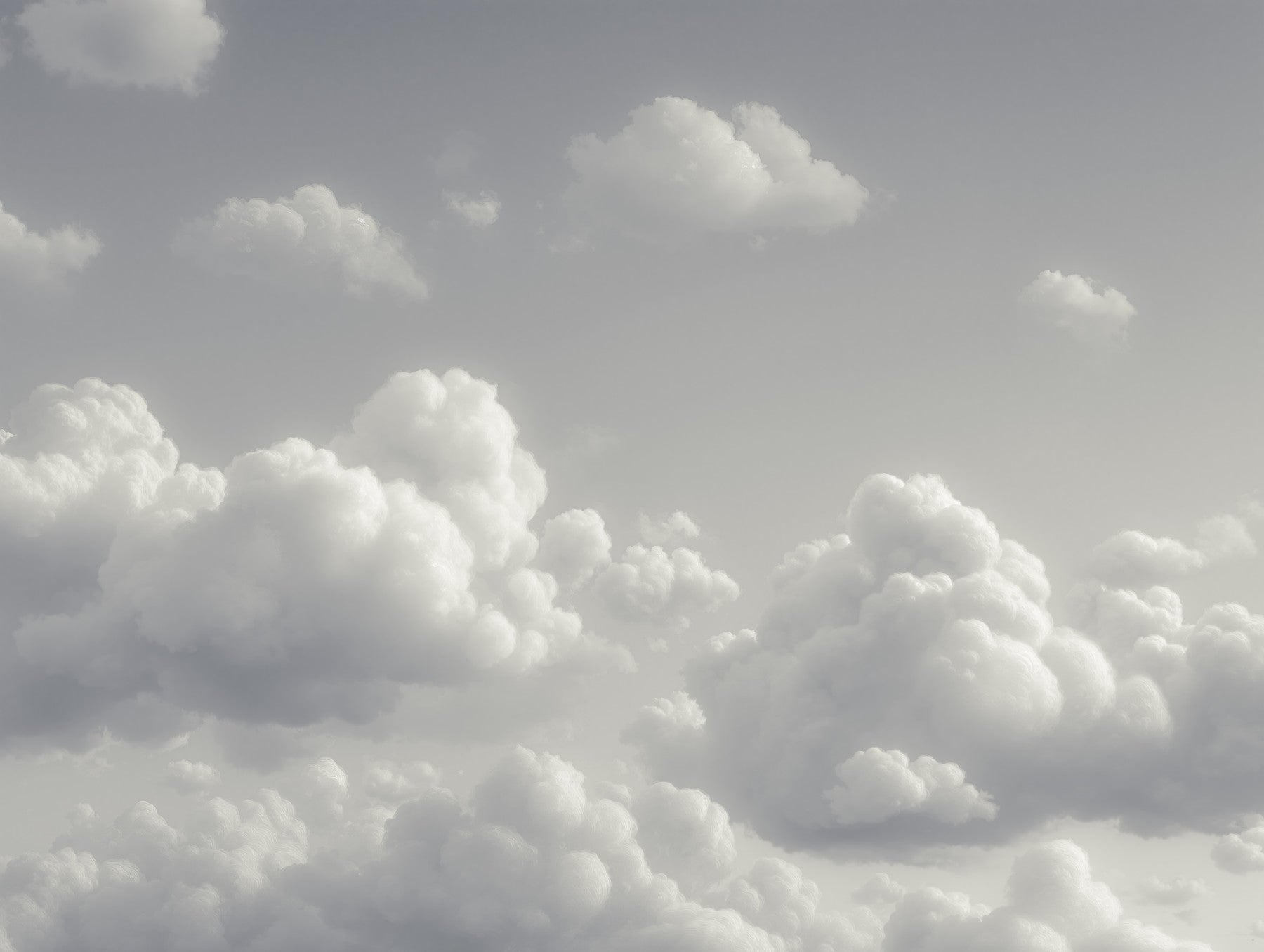 Dreamy Cloud Canvas Dancer Mural
