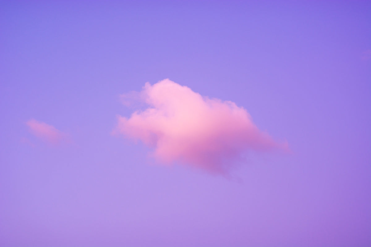 Cloud #9 Wall Mural in your room — zoomed