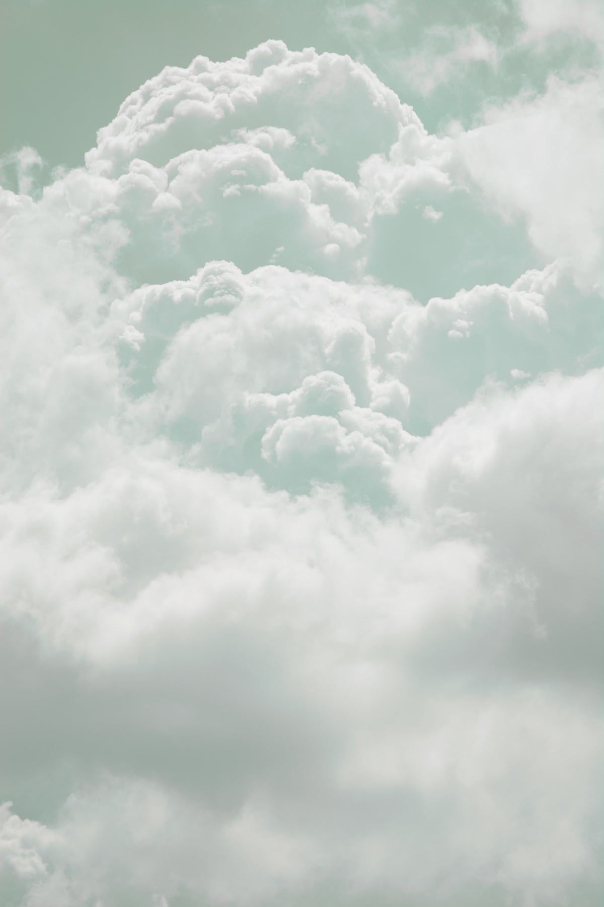 Clouds #7 Wall Mural in your room — zoomed