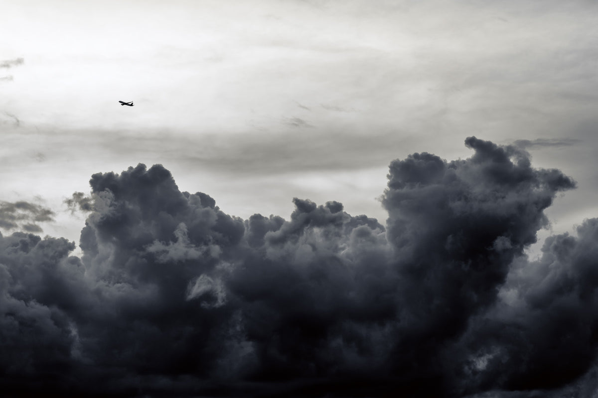Over the Storm Wall Mural in your room — zoomed