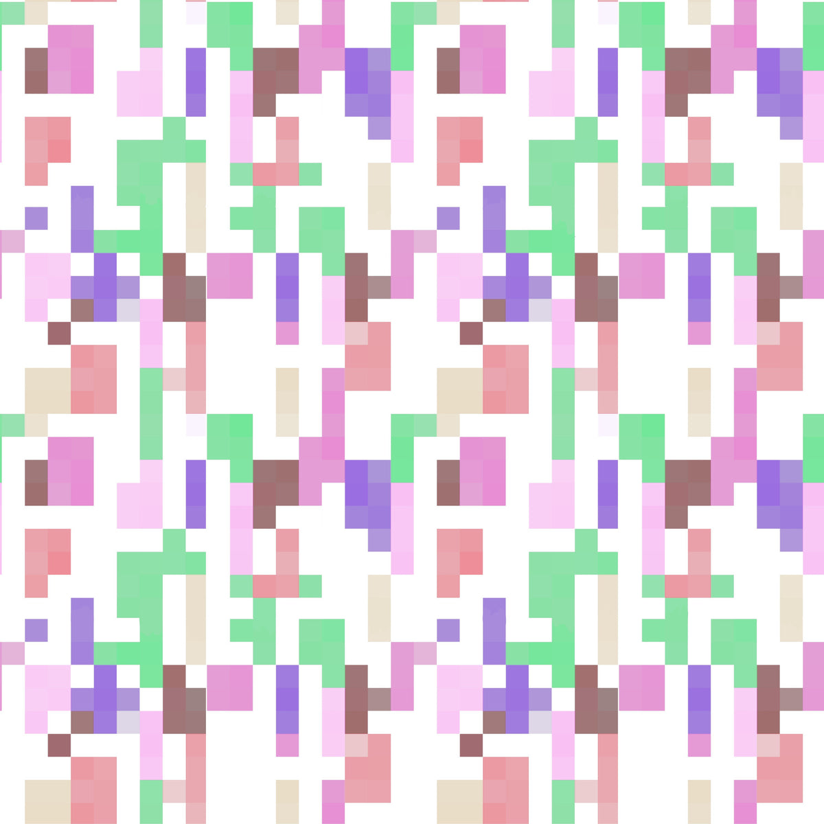 Soft Pixelscape Wallpaper⁠
