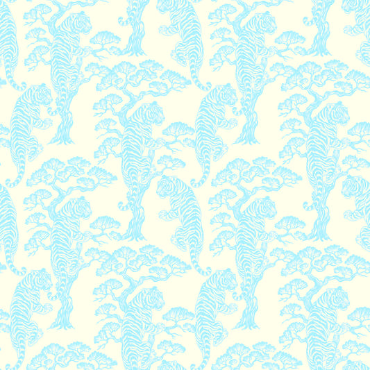Aqua Tiger Trees Wallpaper⁠