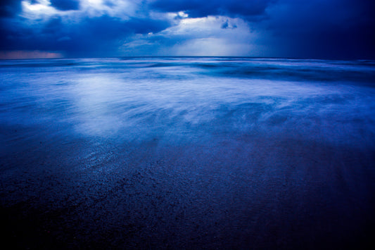Winter storm over Sidni Ali beach II Wall Mural