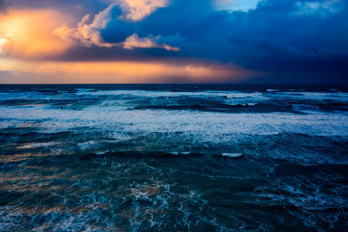 Storm over the Mediterranean Wall Mural in your room