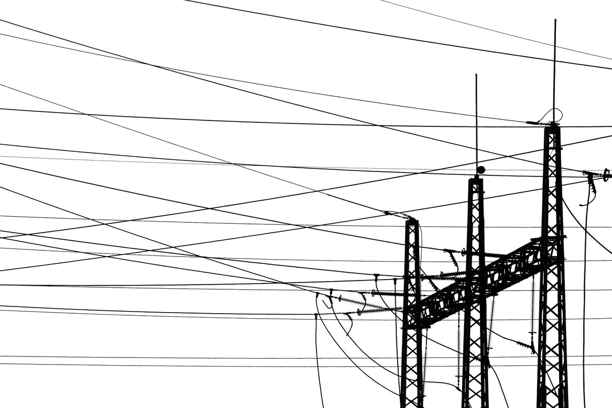 Electricity Plant Wall Mural in your room