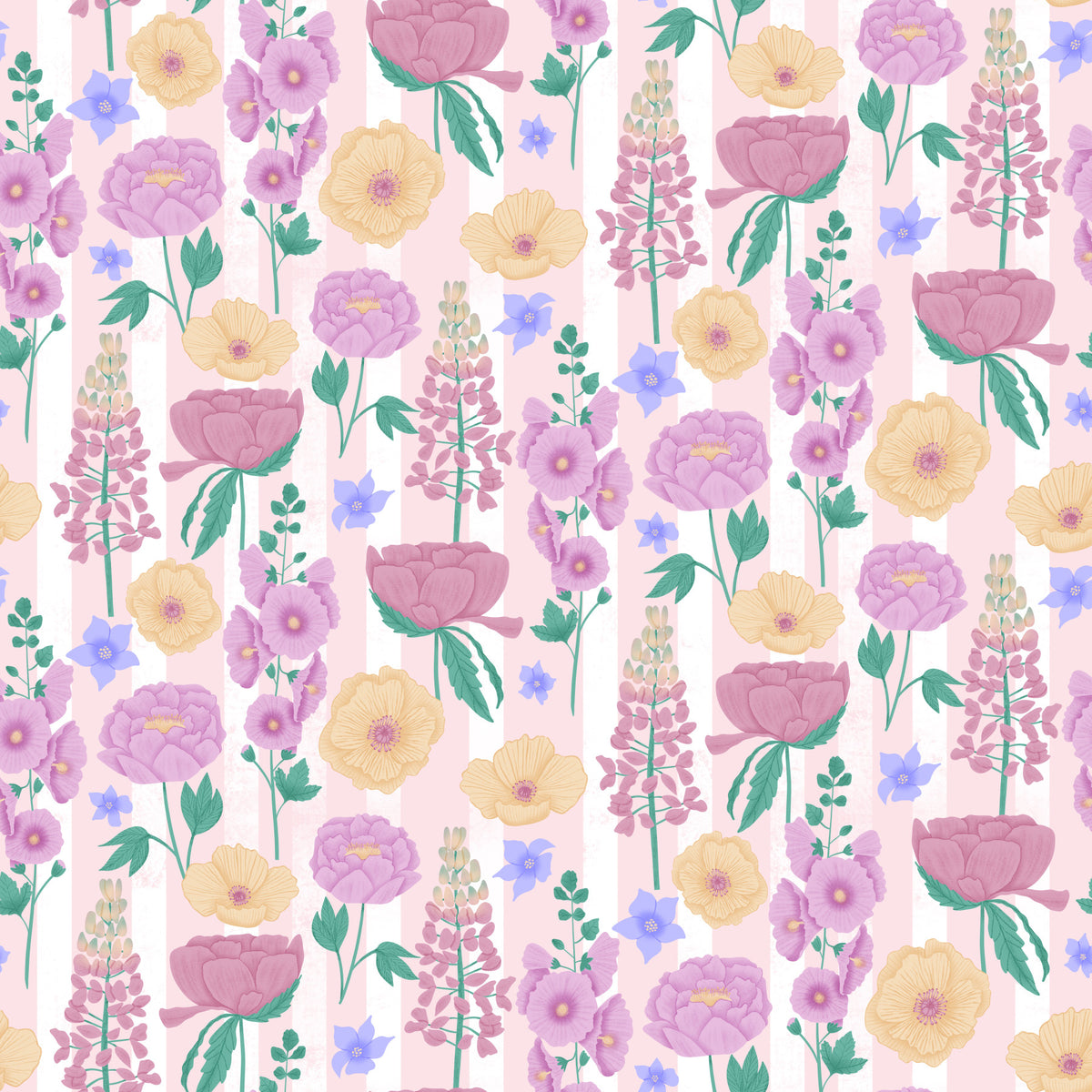 English Garden Wallpaper⁠ in your room