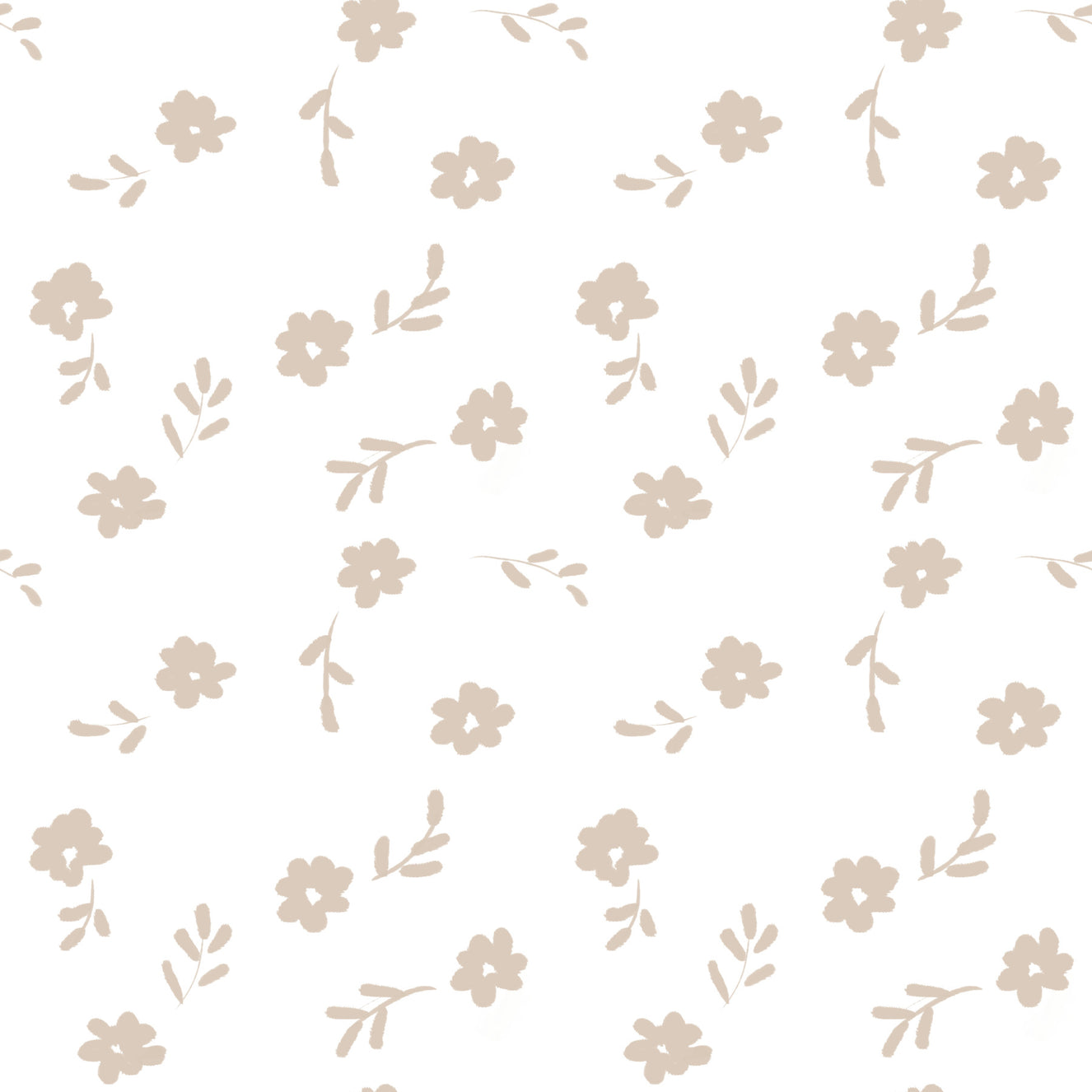 Neutral Petals Wallpaper⁠