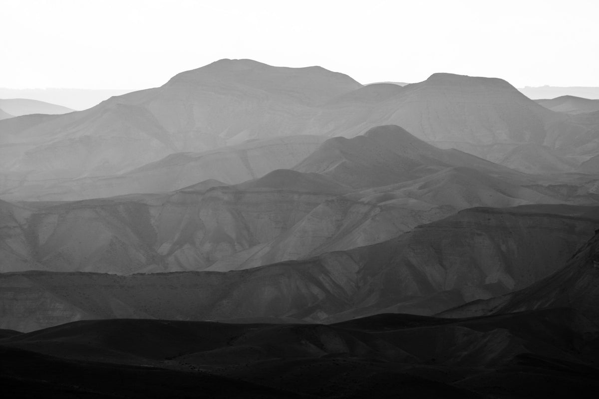 Mountains of the Judean Desert 10 Wall Mural in your room