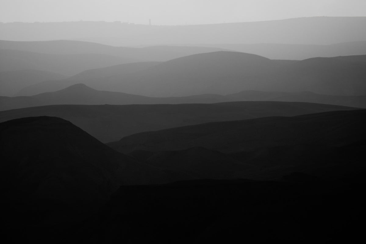 Mountains of the Judean Desert 9 Wall Mural in your room — zoomed