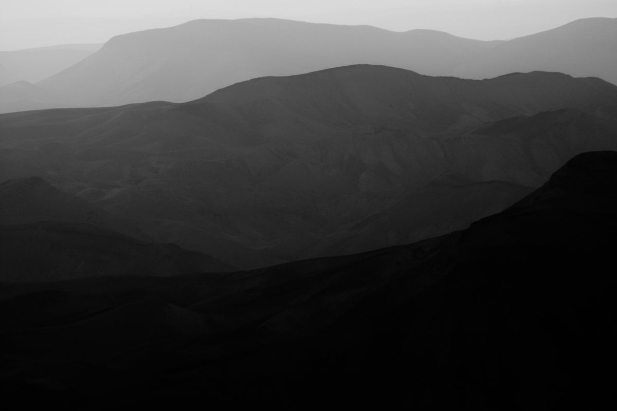 Mountains of the Judean Desert 8 Wall Mural in your room — zoomed