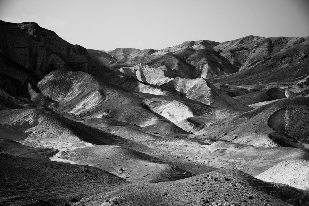 Mountains of the Judean Desert 4 Wall Mural in your room