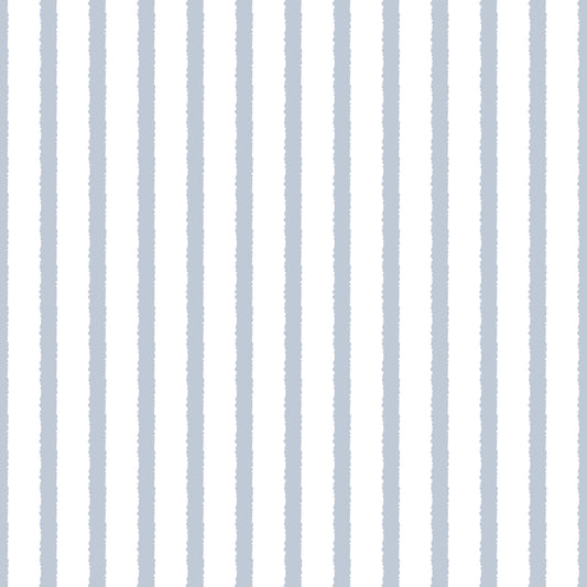 Organic Stripes in Light Blue Wallpaper⁠