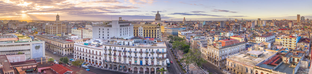Havana’s Aerial Beauty Wall Mural