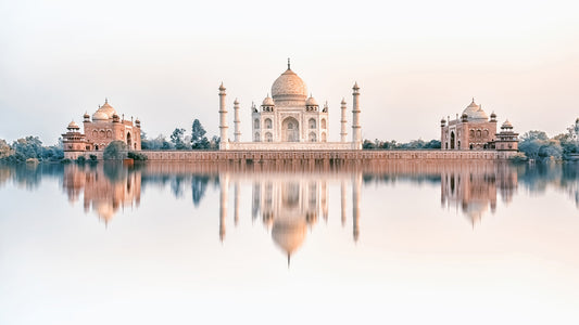 Taj Mahal Reflection Wall Mural