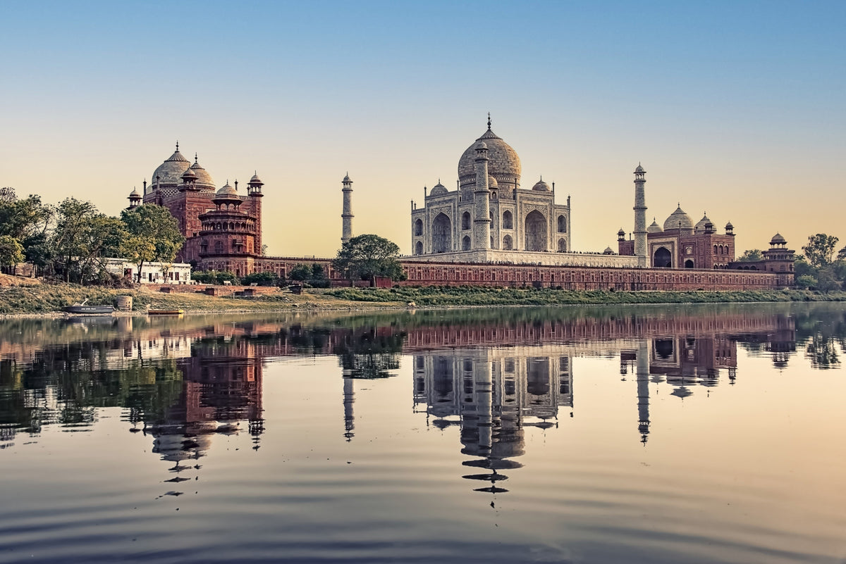 Taj Mahal's Reflection Wall Mural in your room