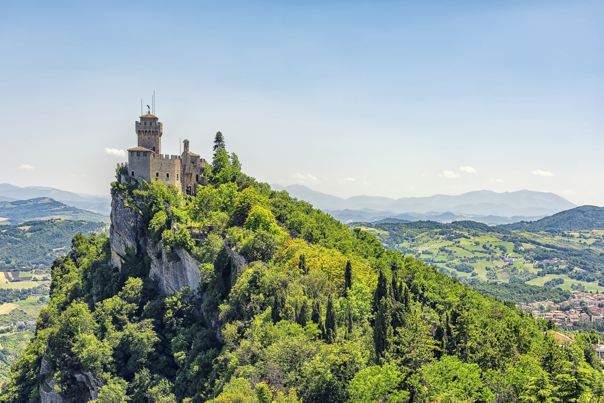Fortress Vista Wallpaper Wall Mural in your room — zoomed