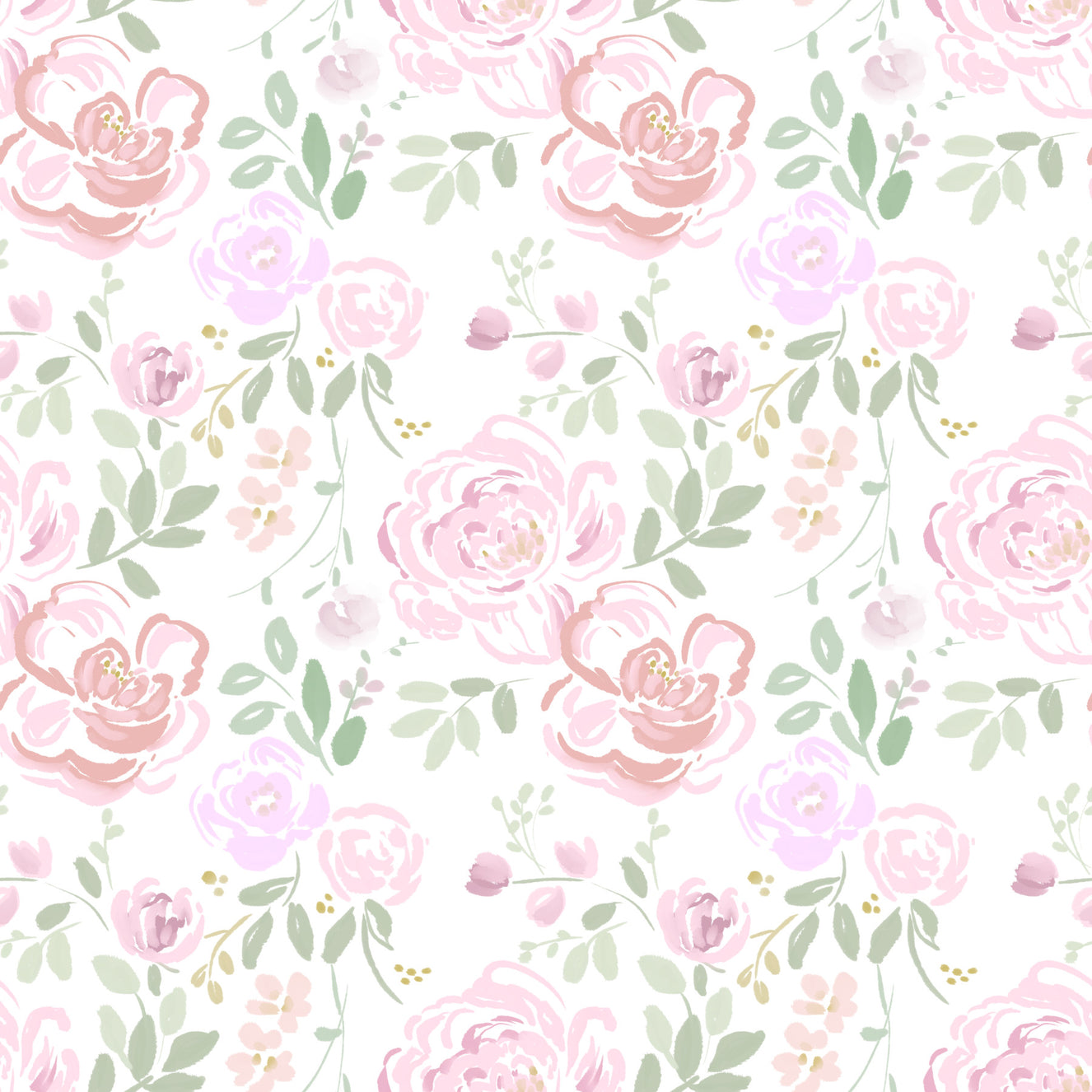 Rose Water Garden Wallpaper⁠