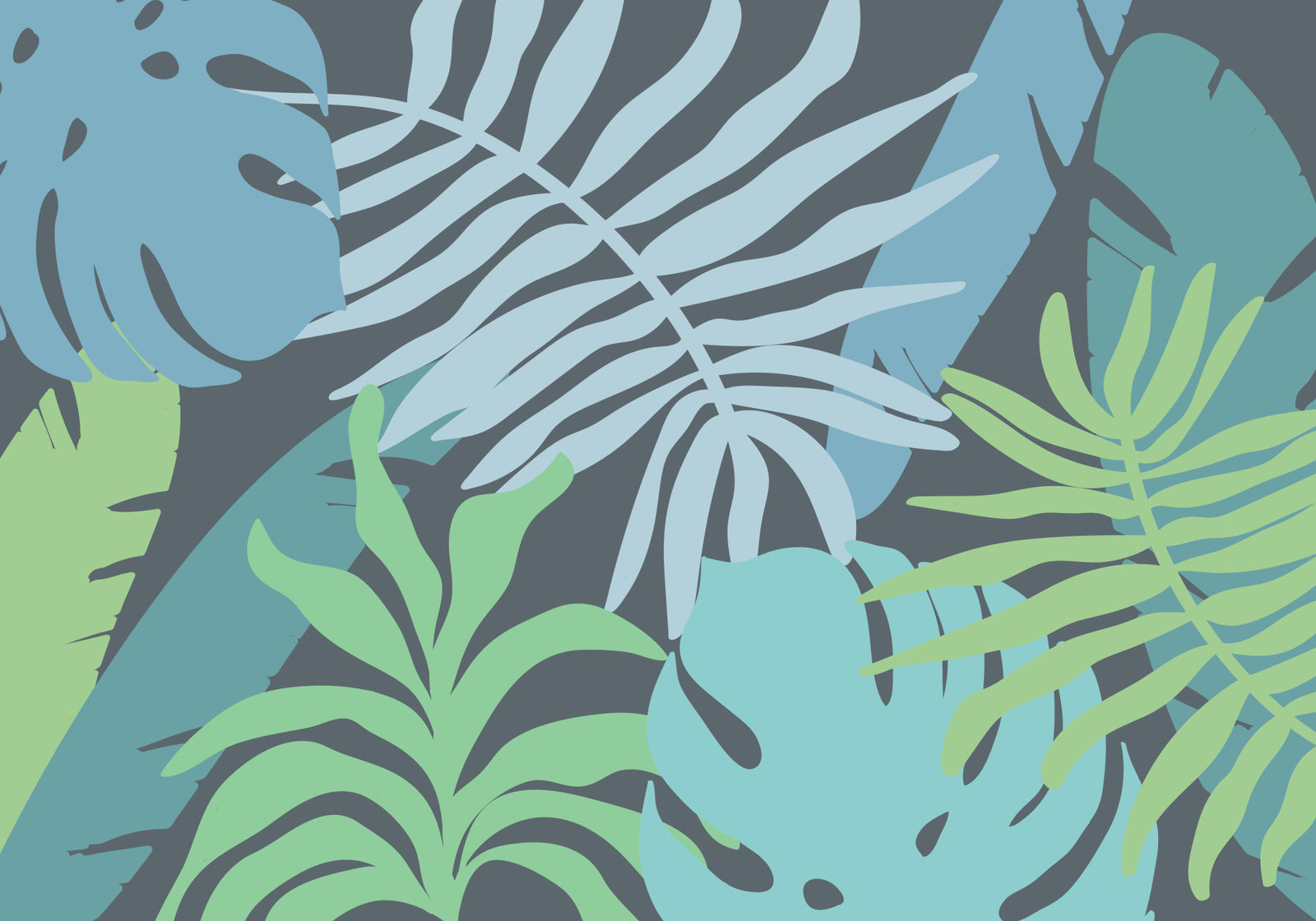 Tropical Serenity Wall Mural in your room