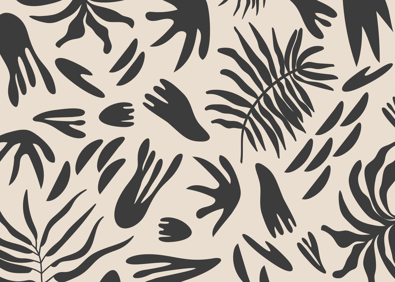 Botanical Cutouts Wall Mural