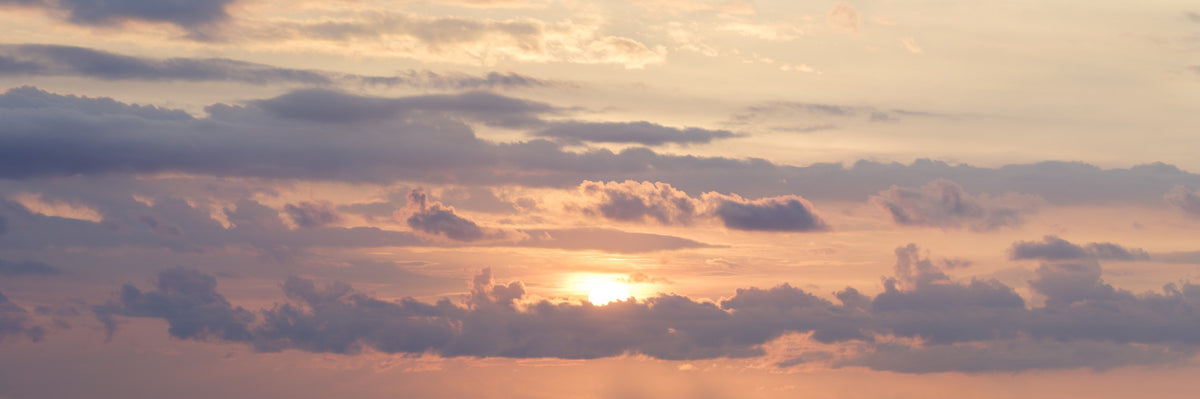 Golden Hour Glory Wall Mural in your room — zoomed