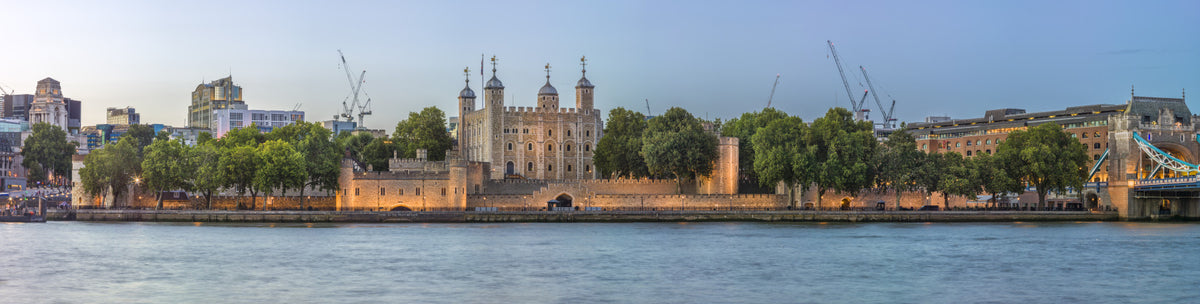 Tower of London Panorama Wall Mural in your room — zoomed