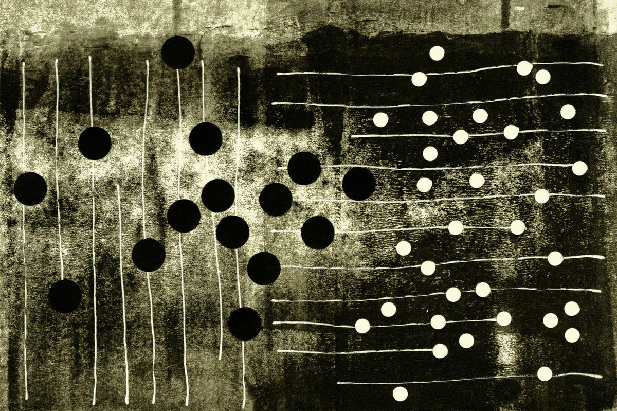 Monochrome Rhythms Wall Mural - 2749386